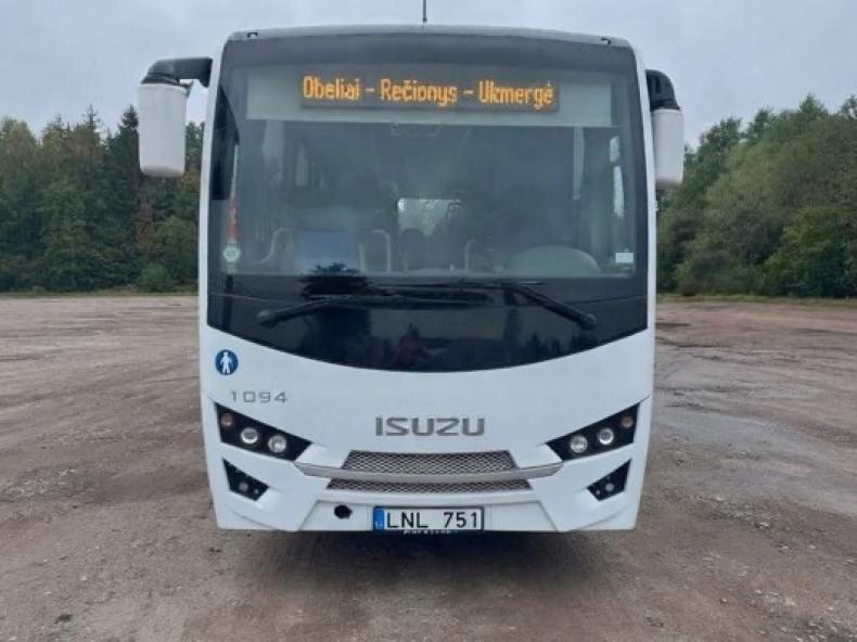 Informacija keleiviams! - Dėl priemiestinio autobusų maršruto Obeliai - Rečionys - Ukmergė